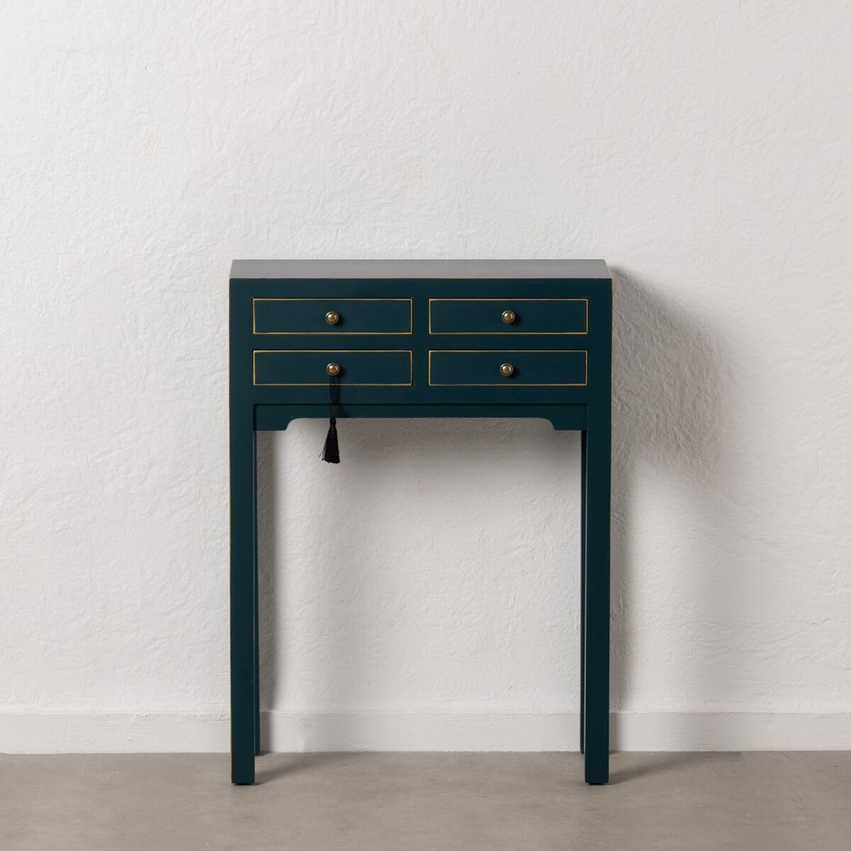 Meuble d'Entrée Bleu 63 x 26 x 85 cm